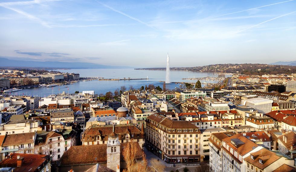 Geneva city view