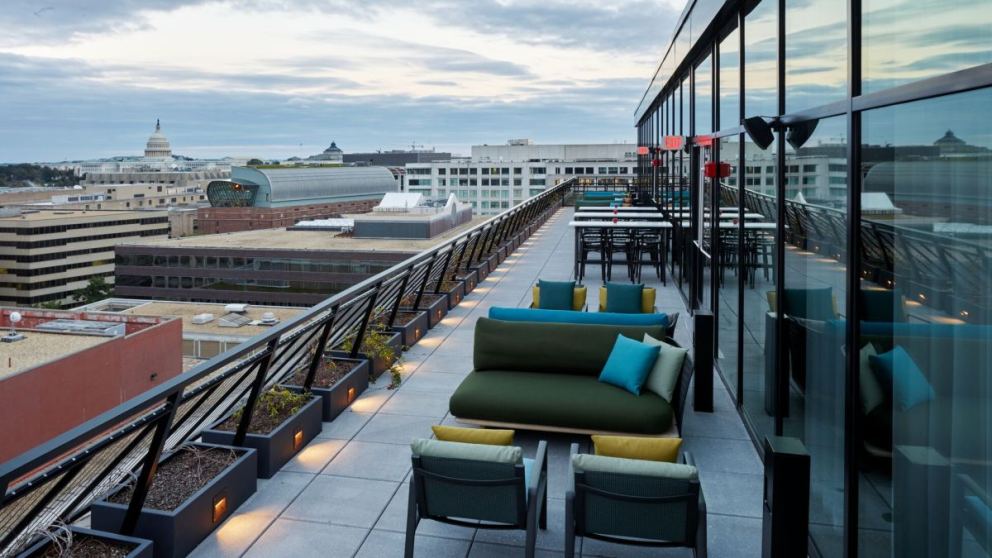 cloudM Rooftop Bar Washington Downtown Capitol Hill Rooftop Bar